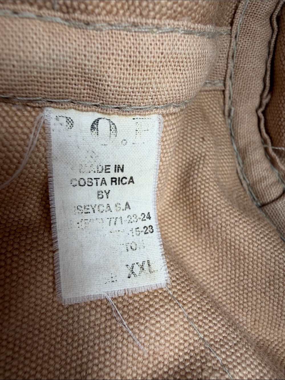 POP brand Beige Cotton Canvas Wide-Brim Outdoor Sun Hat - Picture 5 of 9